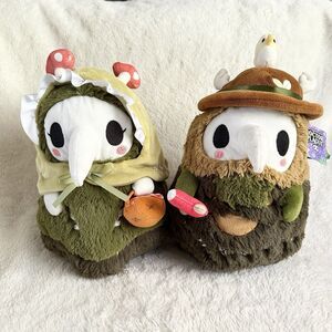 Squishable Forest Plague Doctor Plush Lot Woodland Trolls Green Brown Mushrooms